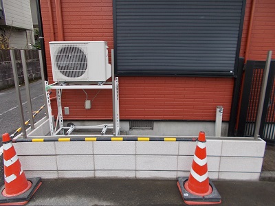 フェンス改修ブロック基礎2