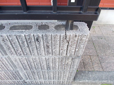 フェンス改修施工前2