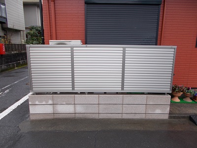 フェンス改修施工後2