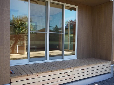 ここちよさ ウッドデッキ