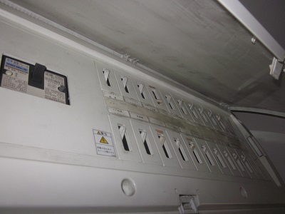 ポンプ改修工事 ブレーカー