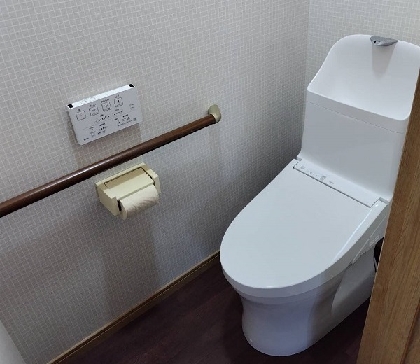 トイレ交換工事 施工完了
