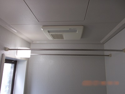 浴室乾燥機交換工事 施工前