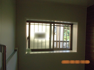 浴室窓交換工事 施工後